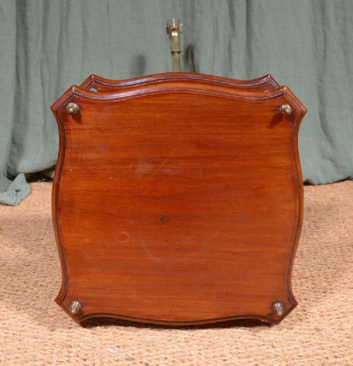 A VICTORIAN MAHOGANY AND BRASS REVOLVING BOOKCASE C1860 - ADDITIONAL PHOTO 6