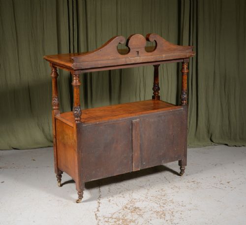 A WILLIAM IV BURR OAK BUFFET BY THOMAS EDWARDS SONS NEWCASTLE UNDER LYME C1835 - ADDITIONAL PHOTO 10
