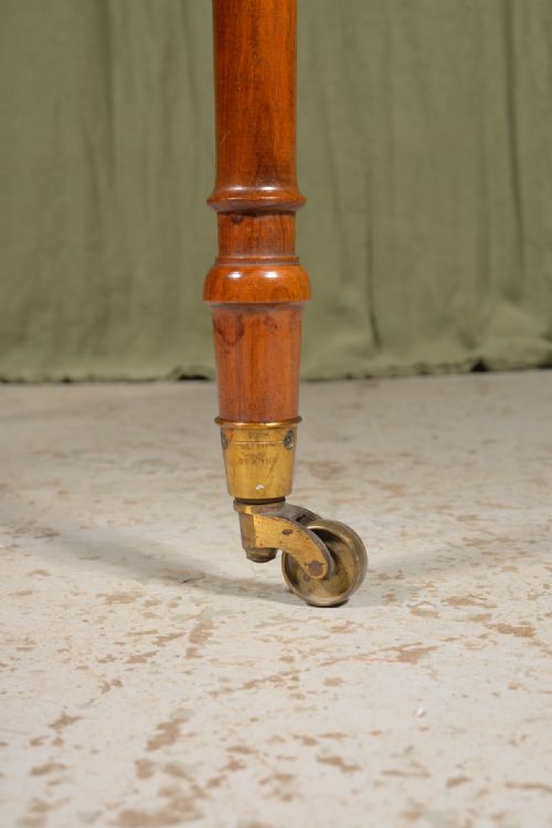 A WILLIAM IV HOLLAND SONS WALNUT WRITING TABLE C1835 - ADDITIONAL PHOTO 3