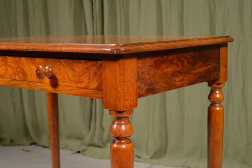 A WILLIAM IV HOLLAND SONS WALNUT WRITING TABLE C1835 - ADDITIONAL PHOTO 4
