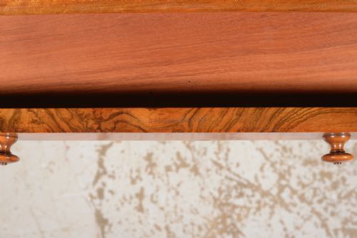 A WILLIAM IV HOLLAND SONS WALNUT WRITING TABLE C1835 - ADDITIONAL PHOTO 7