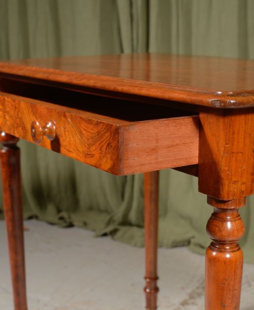 A WILLIAM IV HOLLAND SONS WALNUT WRITING TABLE C1835 - ADDITIONAL PHOTO 8