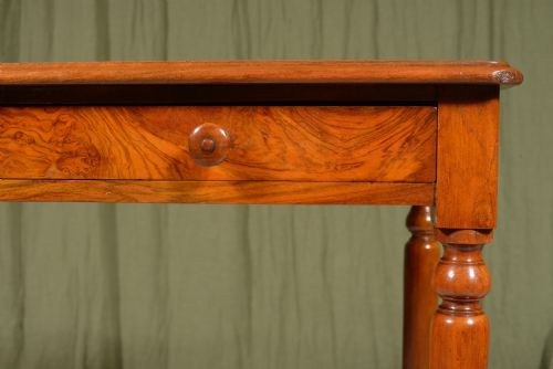A WILLIAM IV HOLLAND SONS WALNUT WRITING TABLE C1835 - ADDITIONAL PHOTO 10
