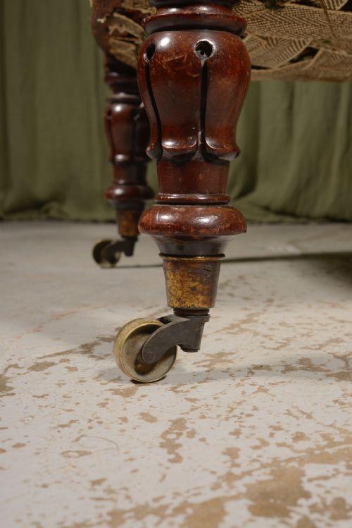 A WILLIAM IV MAHOGANY LIBRARY ARMCHAIR C1835 - ADDITIONAL PHOTO 4