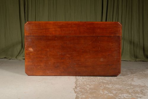 AN AESTHETIC MOVEMENT WALNUT LIBRARY TABLE BY WILLIAM RICHARDSON OF LEEDS C1870 - ADDITIONAL PHOTO 6