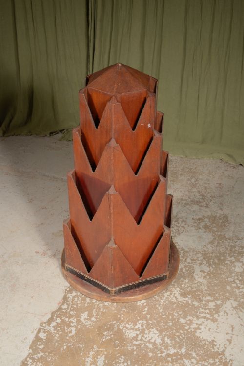 AN ART DECO CARL ZEISS REVOLVING SHOP DISPLAY STAND C1935 - ADDITIONAL PHOTO 7