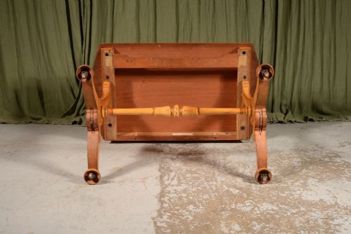 A SYCAMORE WRITING TABLE BY MARSH AND JONES LEEDS C1865 - ADDITIONAL PHOTO 10
