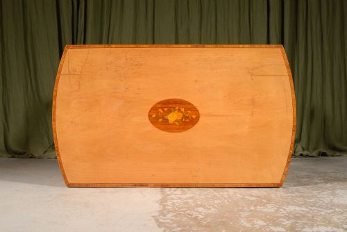A SYCAMORE WRITING TABLE BY MARSH AND JONES LEEDS C1865 - ADDITIONAL PHOTO 11
