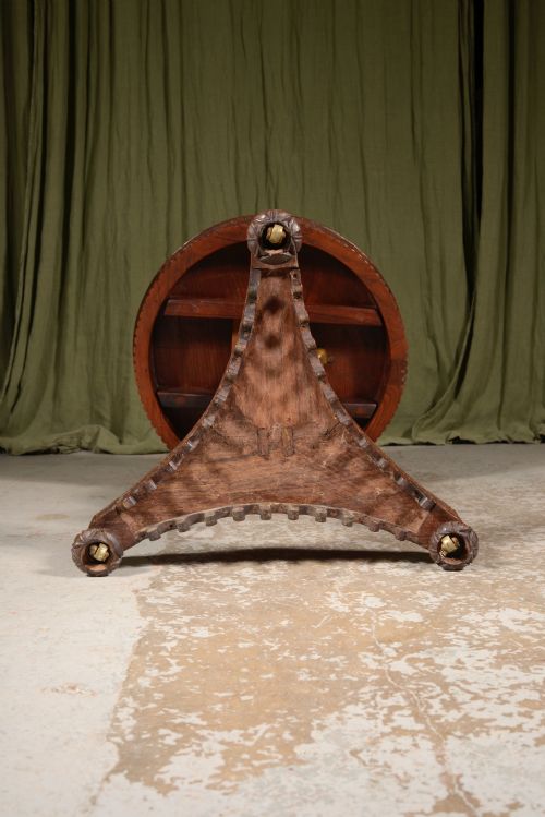 AN ANGLO INDIAN ROSEWOOD TILT TOP CENTRE TABLE C1860 - ADDITIONAL PHOTO 7