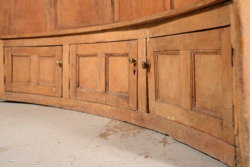 A LARGE VICTORIAN PINE BACON TAVERN SETTLE C1860 - ADDITIONAL PHOTO 8
