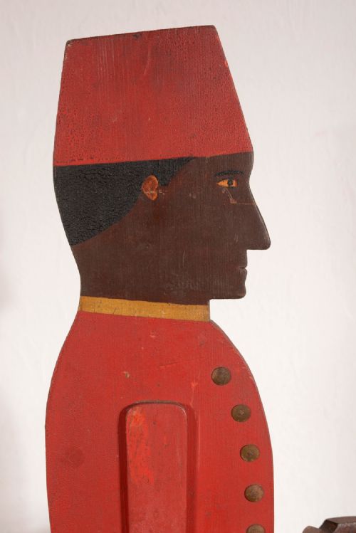 A VICTORIAN BLACKAMOOR SMOKER'S STAND C1890 - ADDITIONAL PHOTO 3