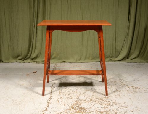AN AESTHETIC MOVEMENT WALNUT TABLE IN THE STYLE OF COLLINSON AND LOCK C1870 - ADDITIONAL PHOTO 1