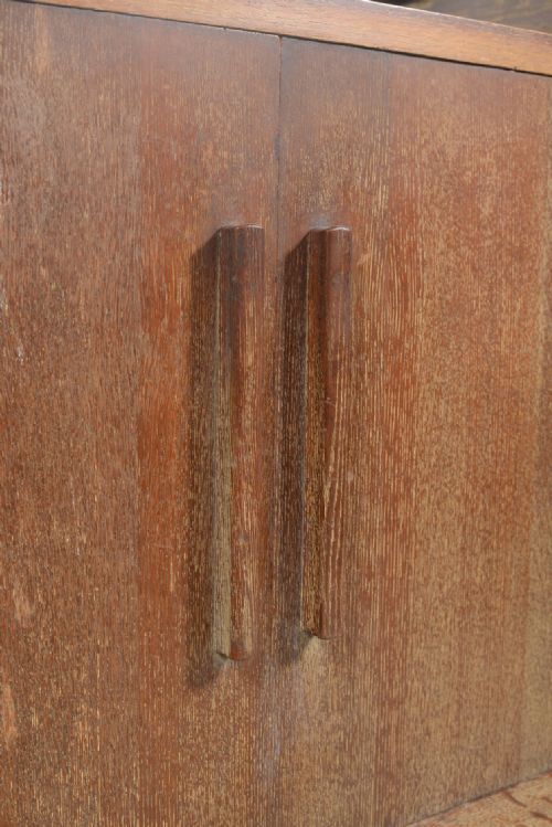 AN ART DECO LIMED OAK COCKTAIL CABINET C1930 - ADDITIONAL PHOTO 12