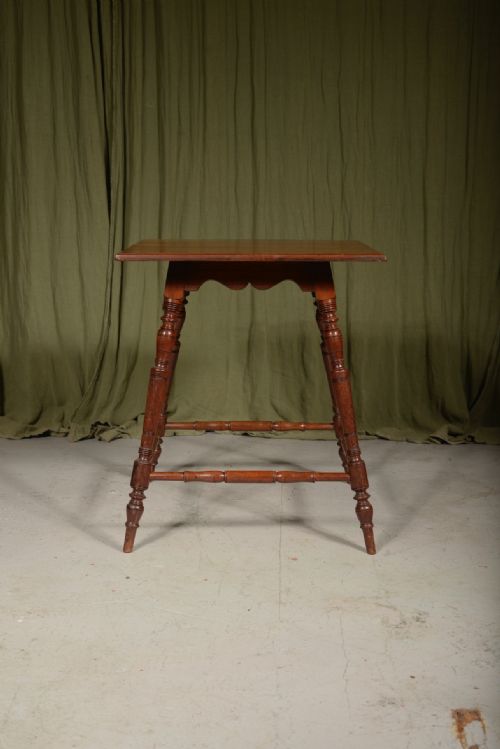 AN AESTHETIC MOVEMENT WALNUT TABLE DESIGNED BY CHARLES EASTLAKE C1870 - ADDITIONAL PHOTO 1