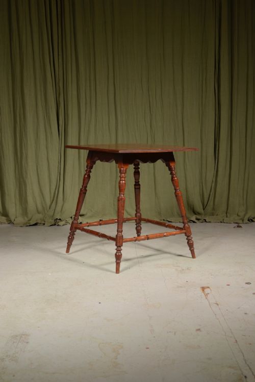 AN AESTHETIC MOVEMENT WALNUT TABLE DESIGNED BY CHARLES EASTLAKE C1870 - ADDITIONAL PHOTO 3