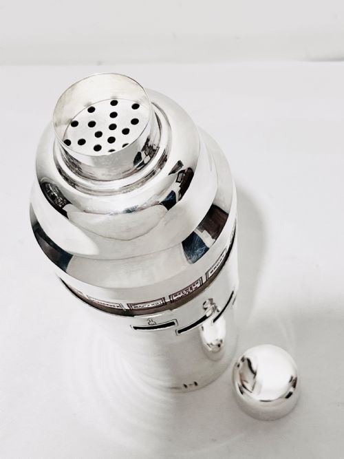 UNUSUAL VINTAGE DIALADRINK RECIPE COCKTAIL SHAKER C1960 - ADDITIONAL PHOTO 4