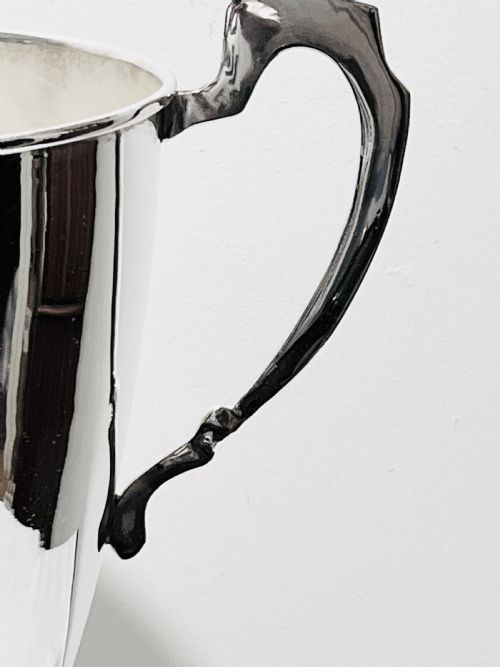 LARGE VINTAGE SILVER PLATED TROPHY CUP C1950 - ADDITIONAL PHOTO 3