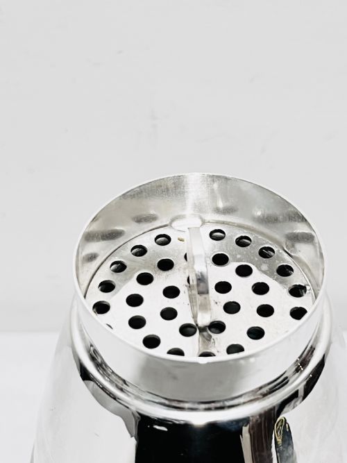 ART DECO SILVER PLATED COCKTAIL SHAKER BY BARKER ELLIS C1930 - ADDITIONAL PHOTO 4