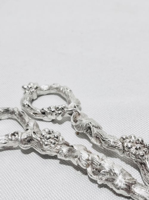 ANTIQUE SILVER PLATED GRAPES STAND BY MAPPIN WEBB C1880 - ADDITIONAL PHOTO 6