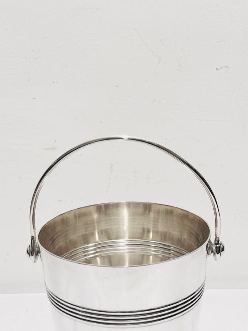 ANTIQUE SILVER PLATED CHRISTOFLE ICE PAIL - ADDITIONAL PHOTO 2