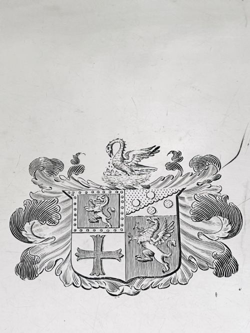 OLD SHEFFIELD PLATE TRAY C1830 - ADDITIONAL PHOTO 1