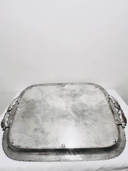 OLD SHEFFIELD PLATE TRAY C1830 - ADDITIONAL PHOTO 6