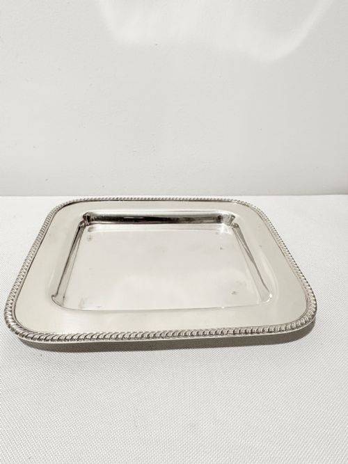 ANTIQUE SILVER PLATED SARDINE DISH C1880 - ADDITIONAL PHOTO 2