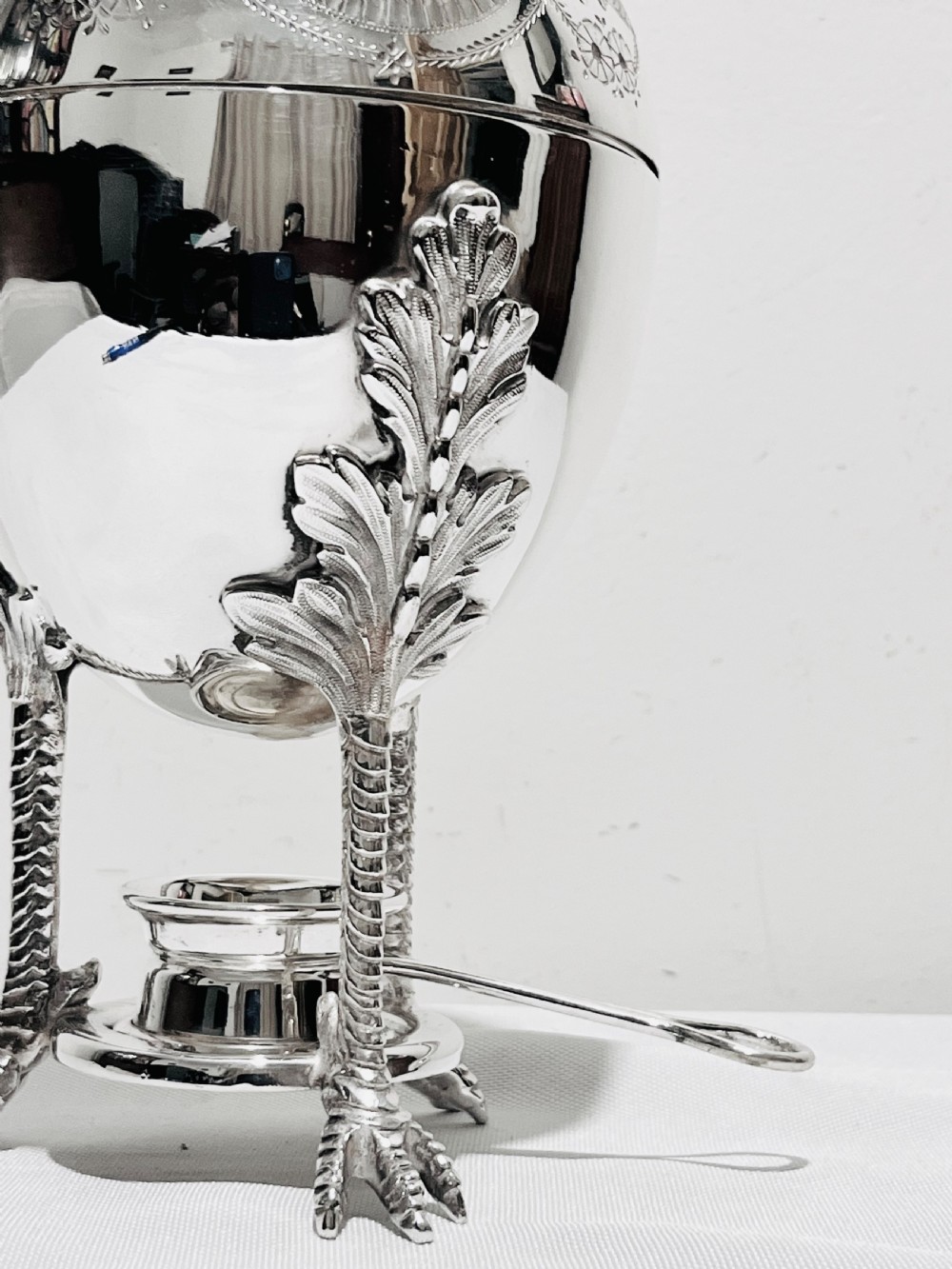 Antique silver plated egg boiler or coddler by Mappin & Webb c1880 View III