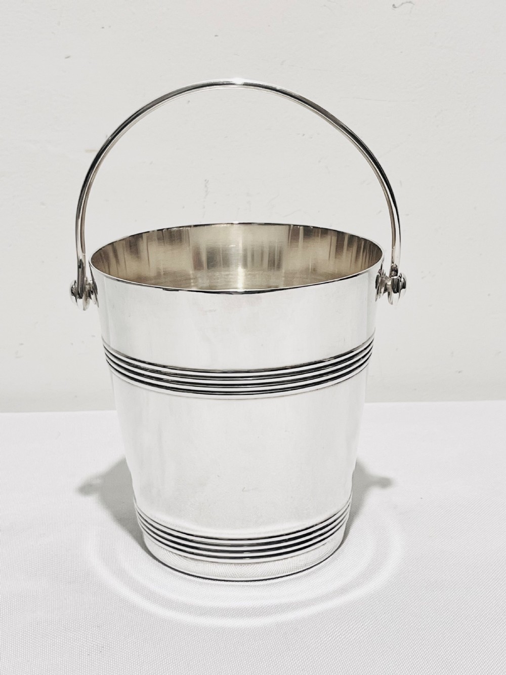 Antique silver plated  Christofle ice pail