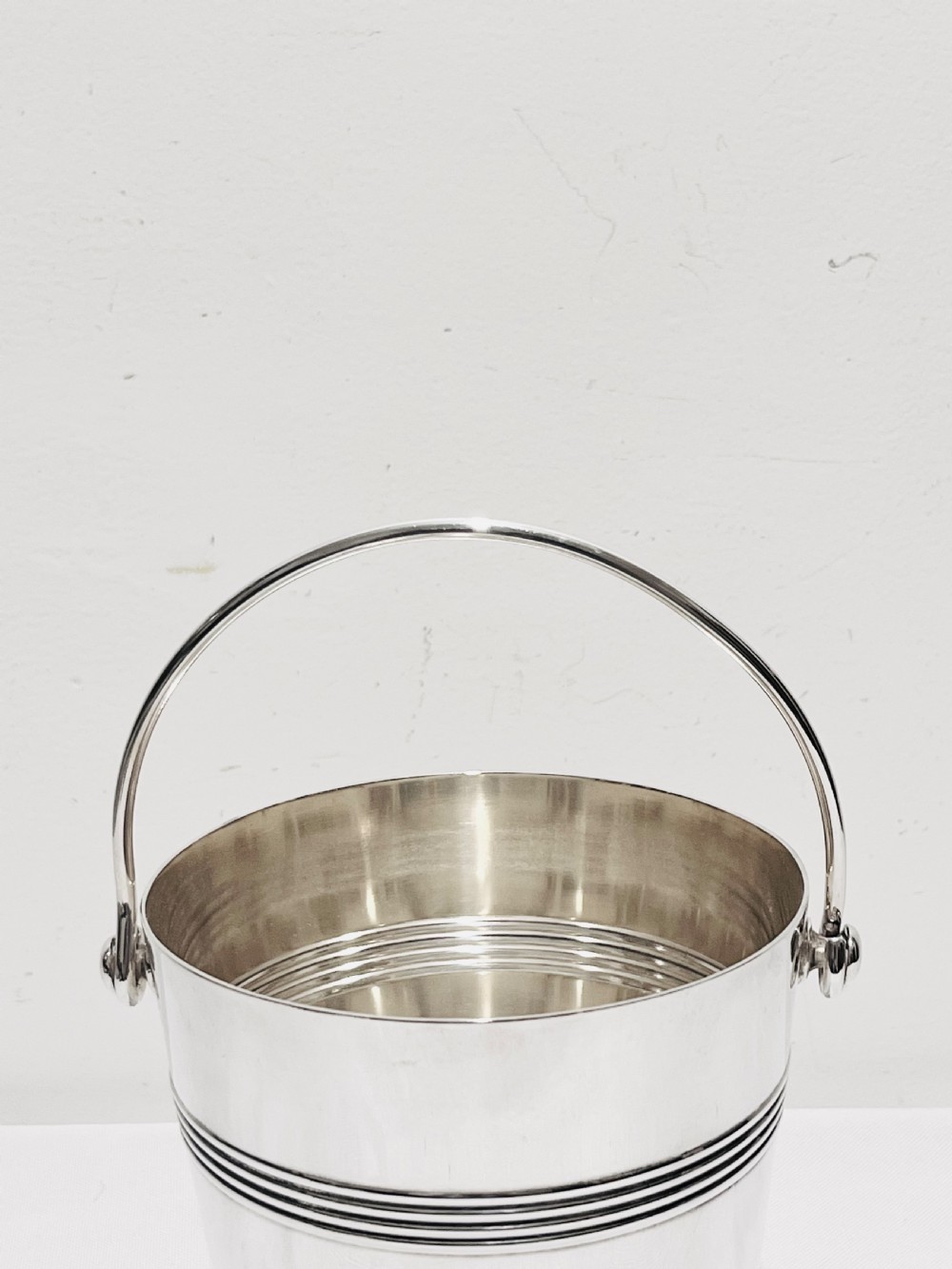 Antique silver plated  Christofle ice pail View III
