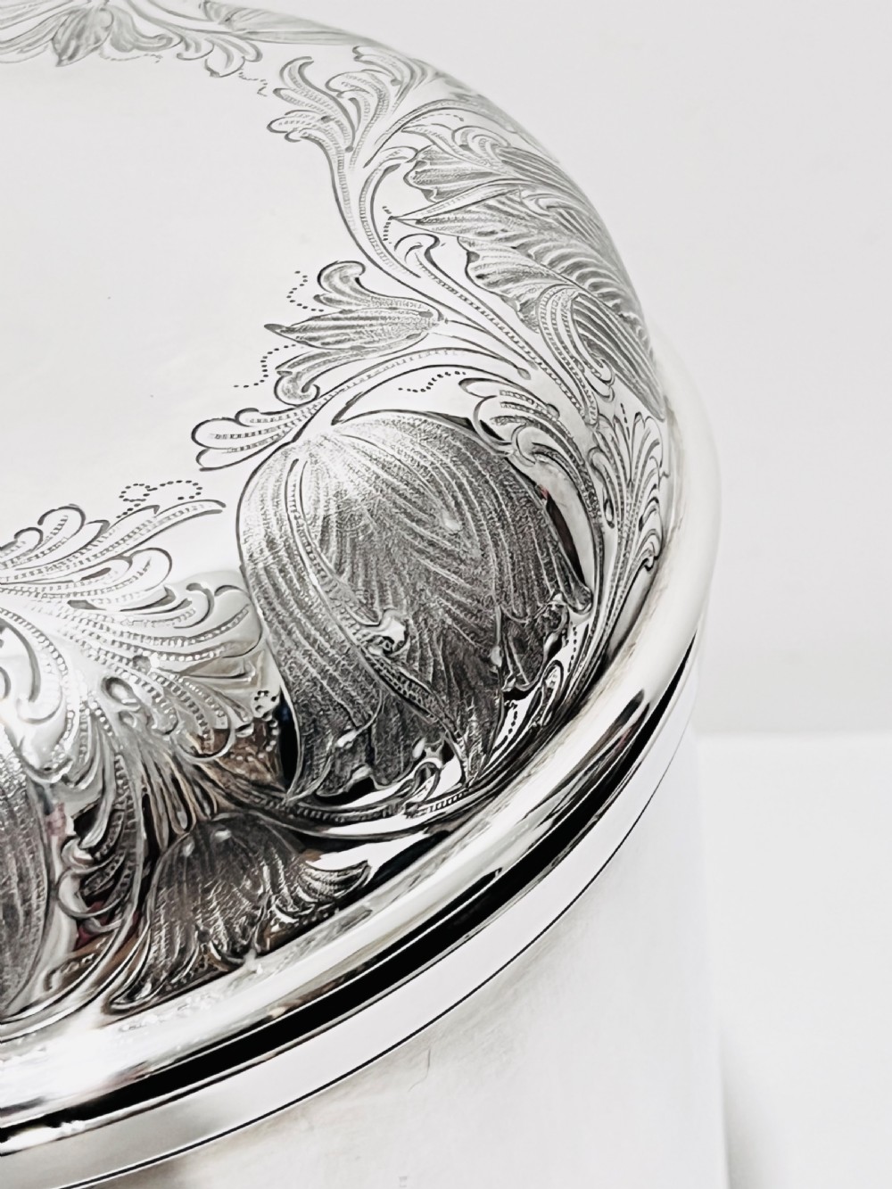 Large antique silver plated peg tankard c1880 by Thomas Bradbury & Sons View VII