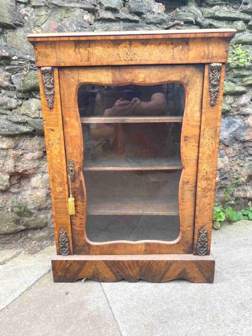C19th Walnut Pier Cabinet