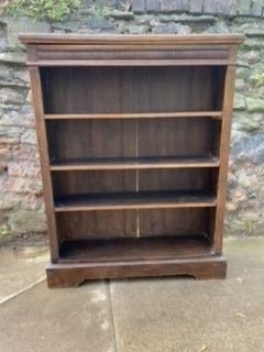 Small Oak Edwardian Bookcase