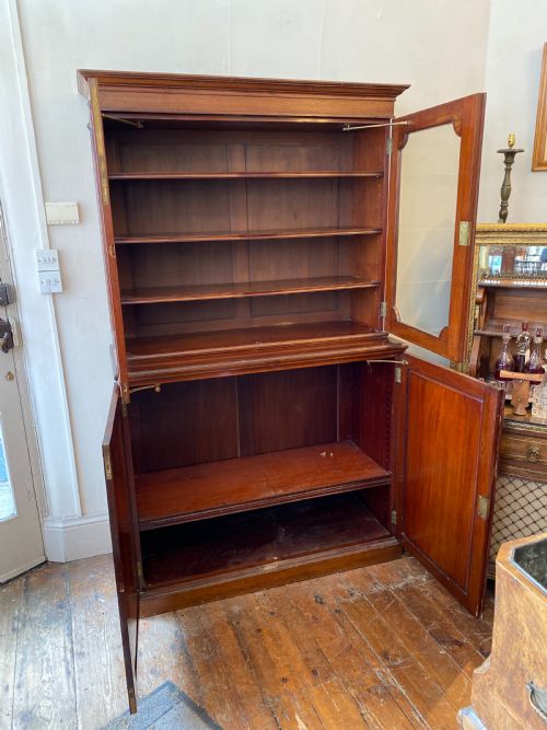 fig 1. C19th library bookcase 