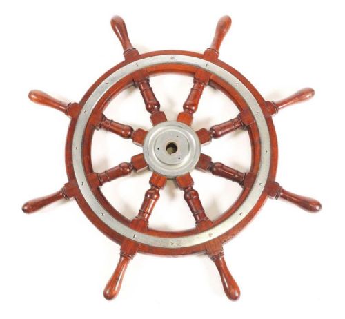 Early C20th Ships Wheel