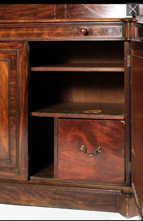 fig 1. Regency mahogany side cabinet