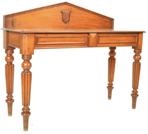 C19th Mahogany Hall Table/ Side Server