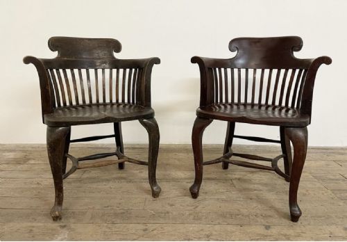 Pair of Bankers Office Chairs