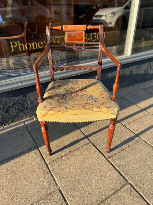 C18th Sheraton Armchair