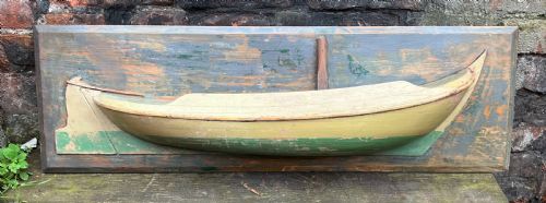 LARGE BOAT BOATBUILDERS HALF MODEL - ADDITIONAL PHOTO 3