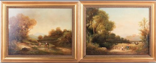 Pair of Oil Paintings by Péter Négyesi (B 1920)