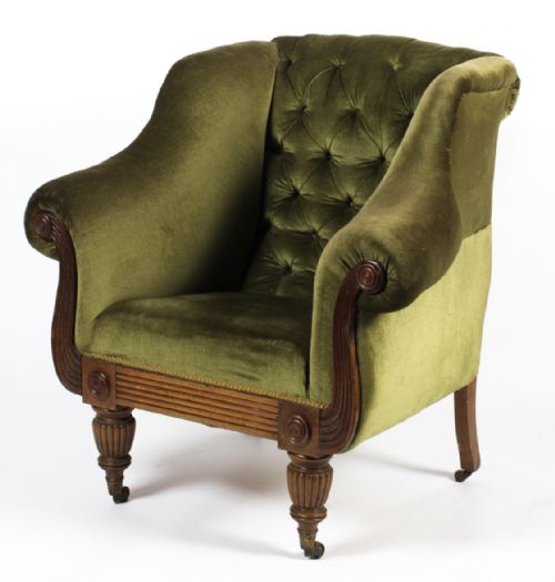 William IV Library Armchair