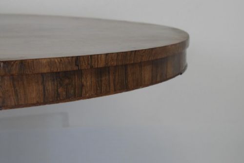 fig 1. Regency Rosewood circular dining table