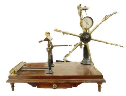 Brass and Steel Yarn Twist Tester by John Nesbitt