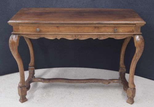 C18th Italian Walnut Side/hall Table