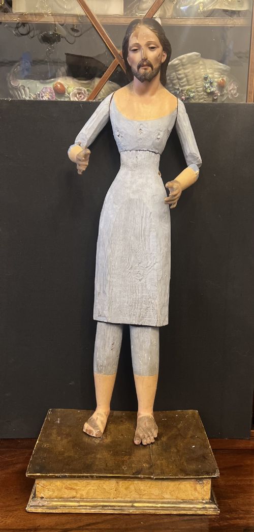 Large Santos Doll Figure of Christ