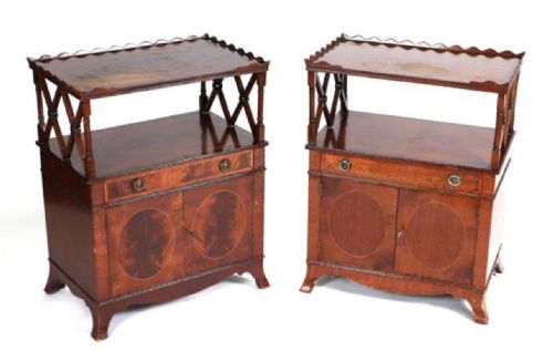 Pair of Bedside Cabinets