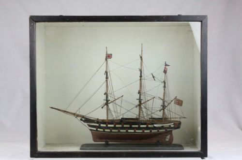 A C19th Scratch Built Model Ship