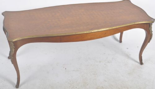 C1900-1920 French Kingwood Marquetry Coffee Table