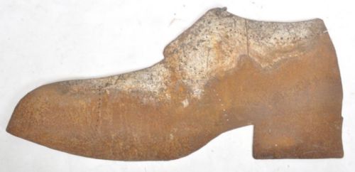 C19th Metal Cobblers Shop Sign
